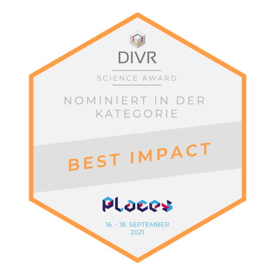 DIVR - nominiert in der Kategorie Best Impact