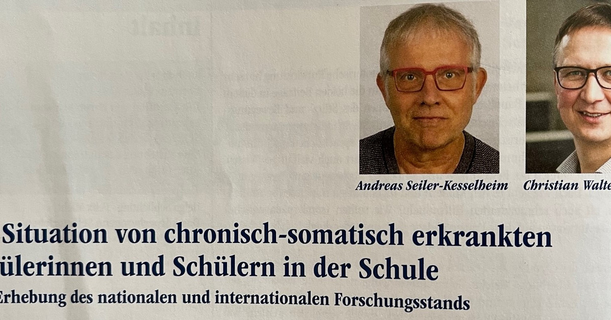 Neu Erschienen: Die Situation Von Chronisch-somatisch Erkrankten ...