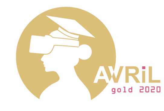 Logo der Auszeichnung "AVRil 2020 - Gold"
